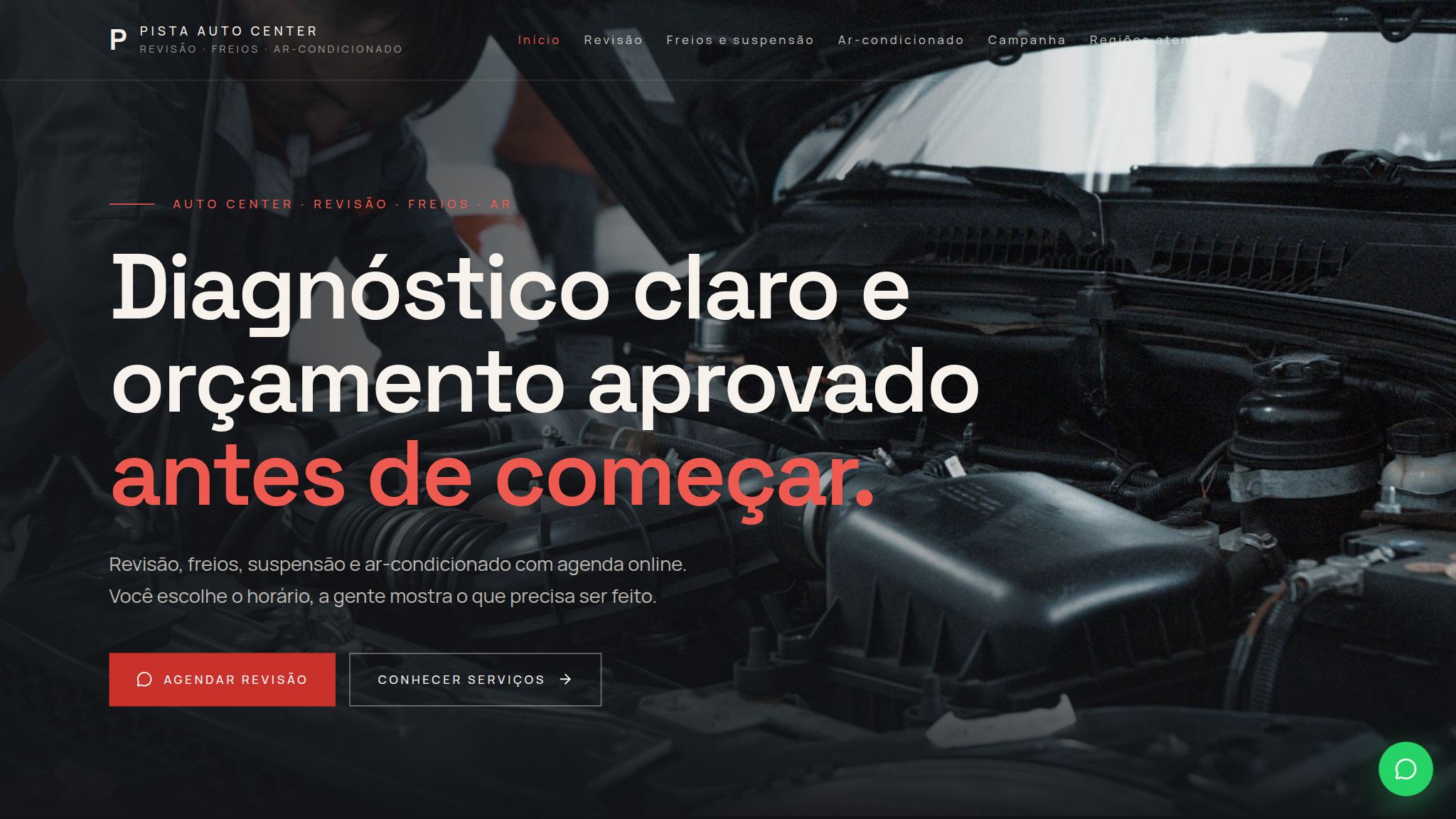 Demonstração do plano Avançado